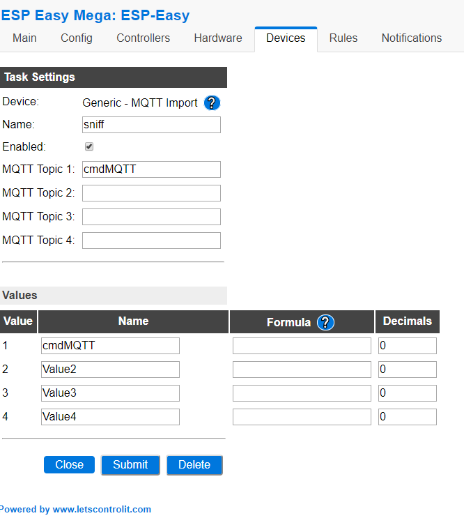 cmdMQTT this seems uneeded if you can topic payload cmd