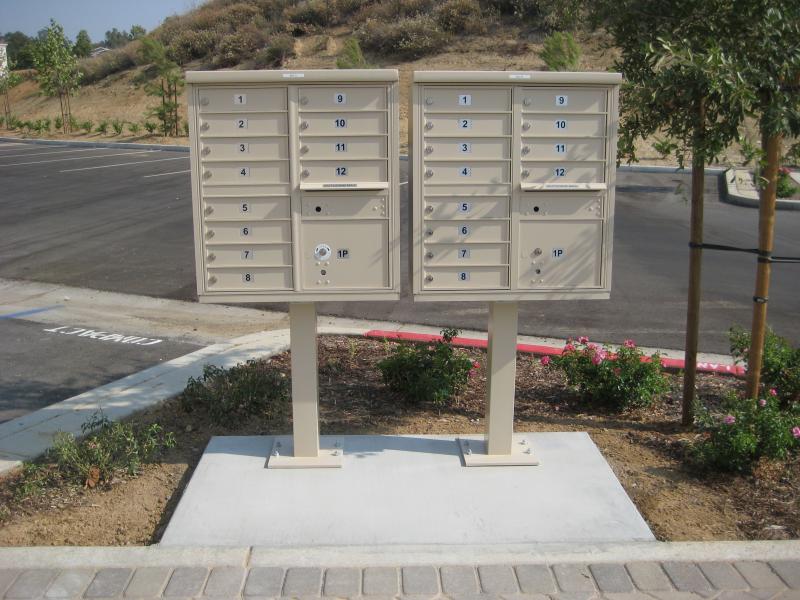 Example of Postal Cluster Box