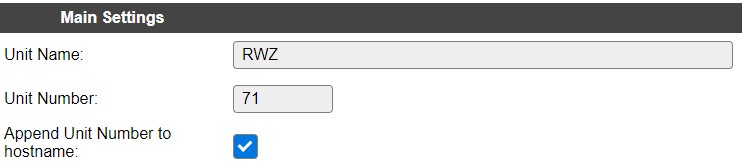 node #1 RWZ Config