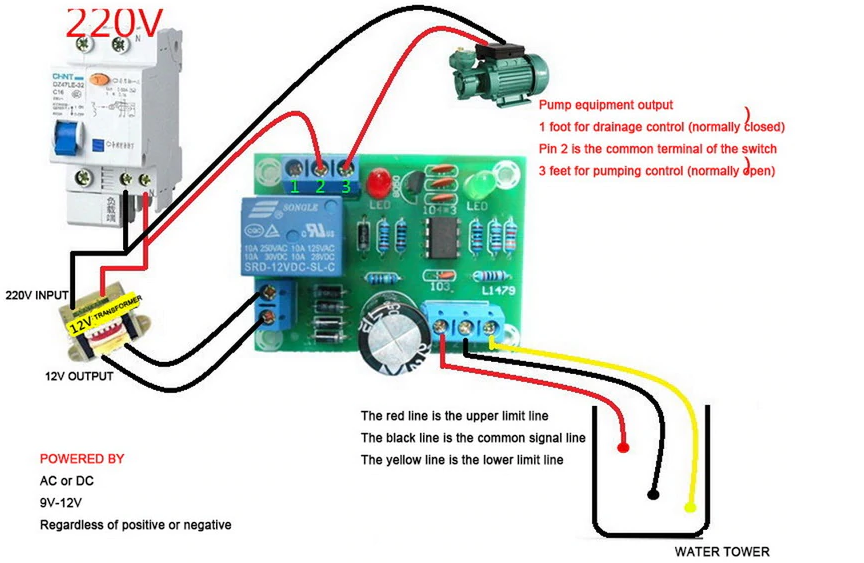 Levelsensor&amp;pumpcontrol