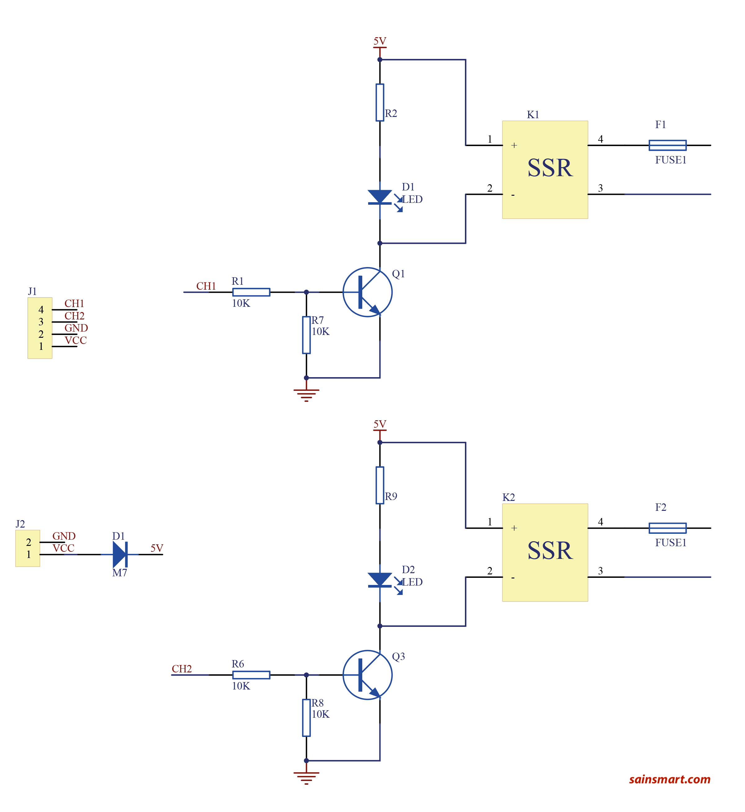 2 Channel SSR Module Solid State Relais HY-M284 Schematic.png