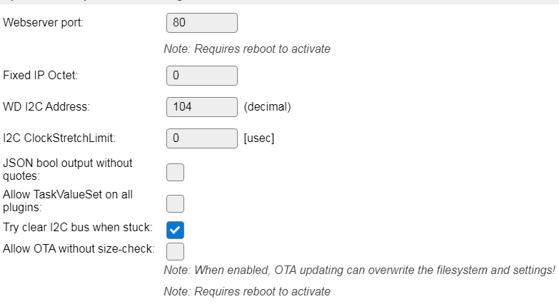 WD I2C Address, I set the address